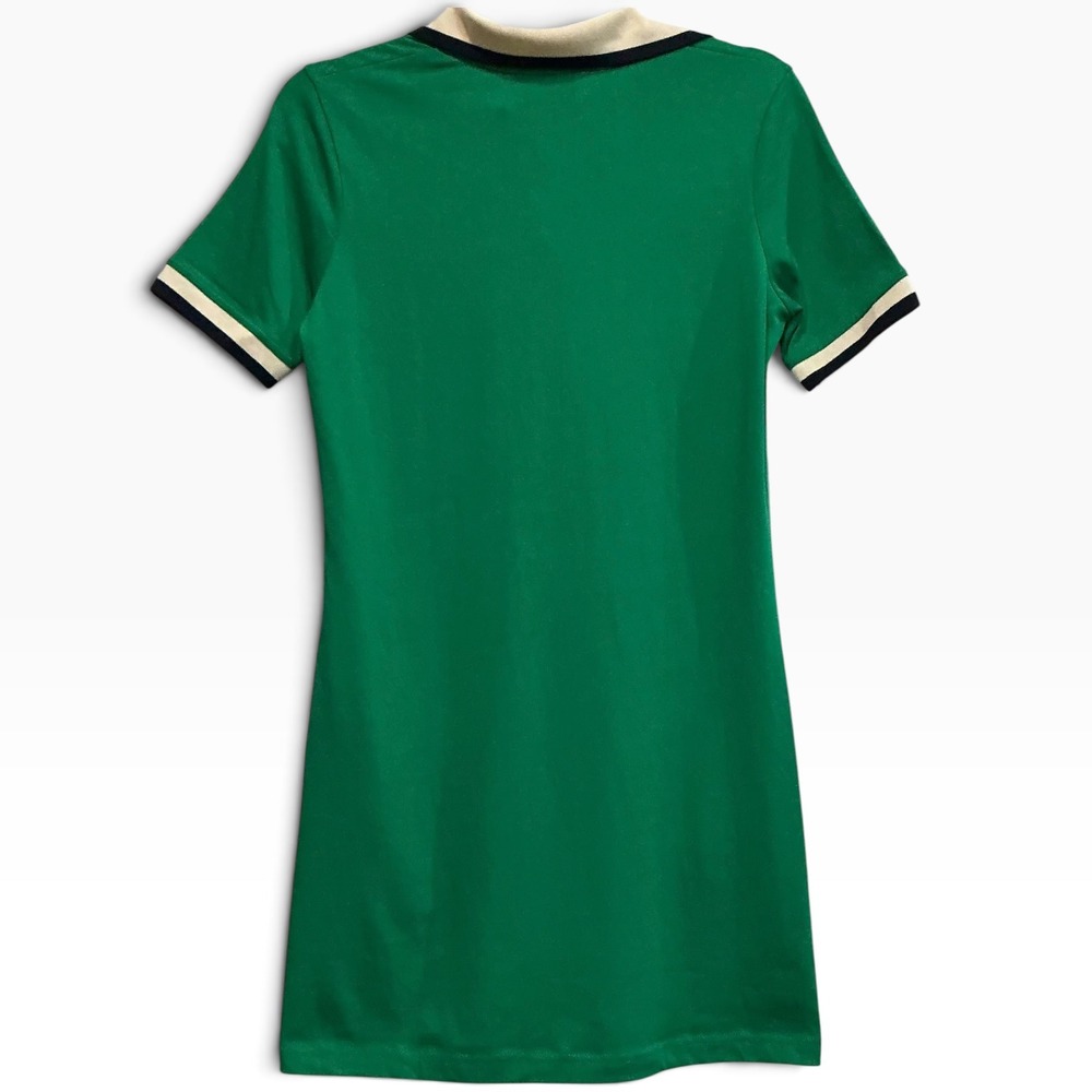NWT Tuckernuck Sutton Dress Green Cotton Polo Mini Dress Pockets XS / S - Picture 5 of 7